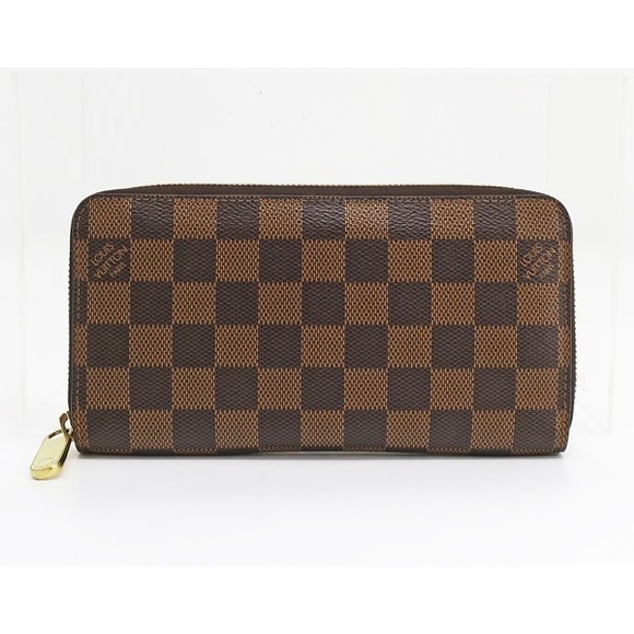 Louis Vuitton Zippy Rose Ballerine Pink Wallet Damier - Picture 1 of 3